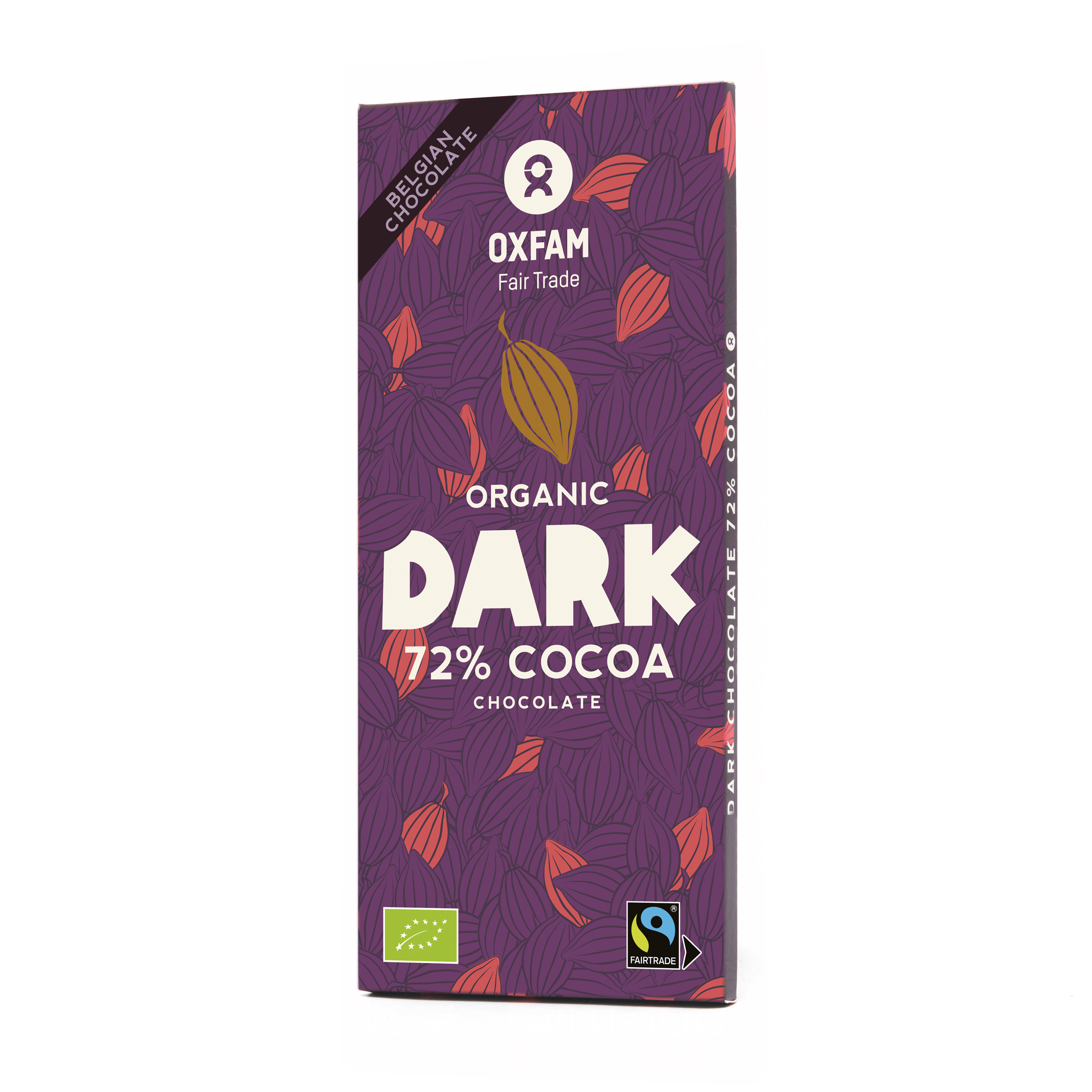 Oxfam Pure chocolade 72% cacao bio 100g